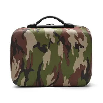 

Portable Portable Hard Shell Protective Storage Carrying Camouflage Bag Case Big Capacity Case Cover Zipper Protective Shell For