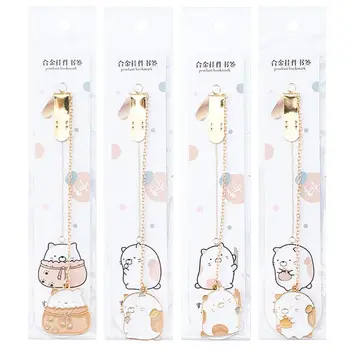 

4Pcs Cute Corner Creature Bookmarks For Books Paper Page Marker School Supplies