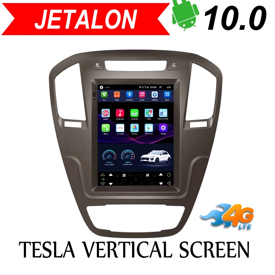 Jetalon Smart Car Navigation 4G сеть для Buick Regal 2009 13 стерео Android автомобильный GPS вертикальное