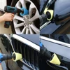 Drill Buffing Sponge Pads Polishing Cone Sponge Ball Burnishing Kit For Automotive Car Wheels Hub Care Metal Plastic Glass 5