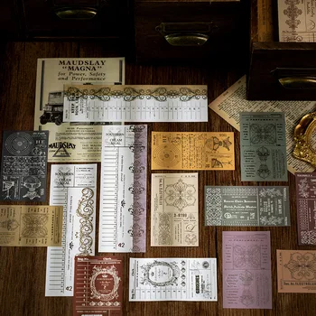 

20sets/lot Memo Pads Sticky Notes Retro note agency Paper diary Scrapbooking Stickers Junk Journal School stationery Notepad