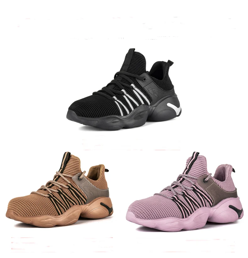2020 Air Mesh Steel Toe Work Shoes Breathable Working Man Safety Lightweight Puncture-Proof Boots Dropshipping | Обувь