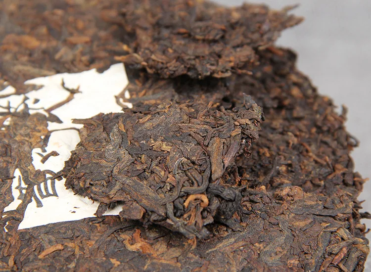 Yunnan Qizi Pu'er чай торт Jingmai Горный 357 г Shu Pu'er чай