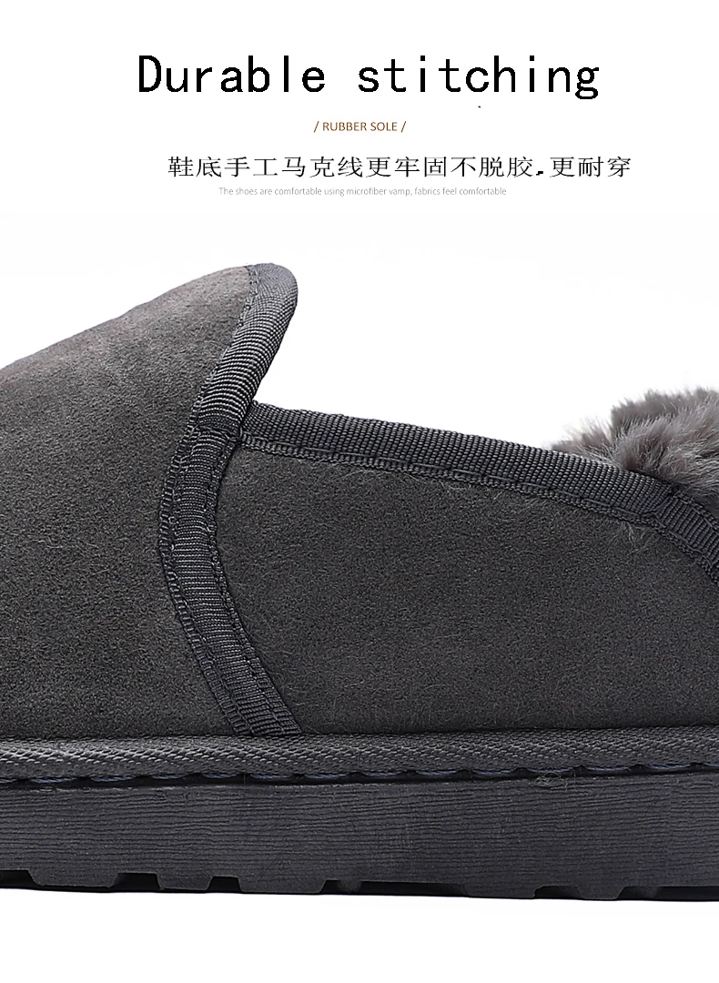Теплые зимние мужские ботинки; удобные домашние мужские ботинки на меху без застежки; Snerkers Zapatos De Hombre timber Land; botas hombre