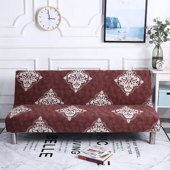 

Geometric All-inclusive Folding Sofa Bed Cover Elastic Stretch Tight Wrap Sofa Slipcover Couch Cover Without Armrest copridivano