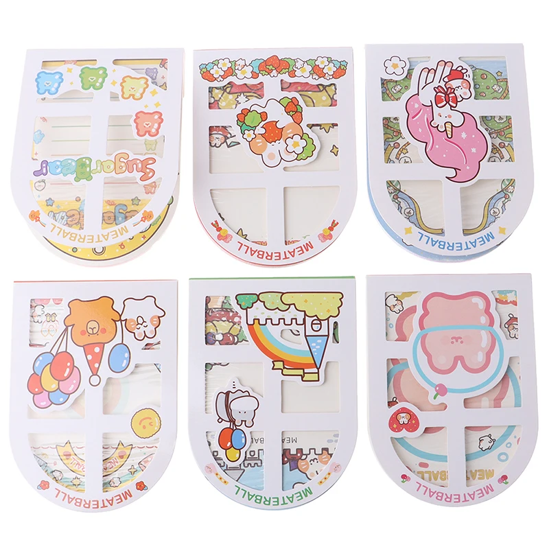 

50 Sheets Lovely Memo Pad Girl Daily DIY Notepad Sticky Notes Escolar Papelaria School Supply Cute Stationery