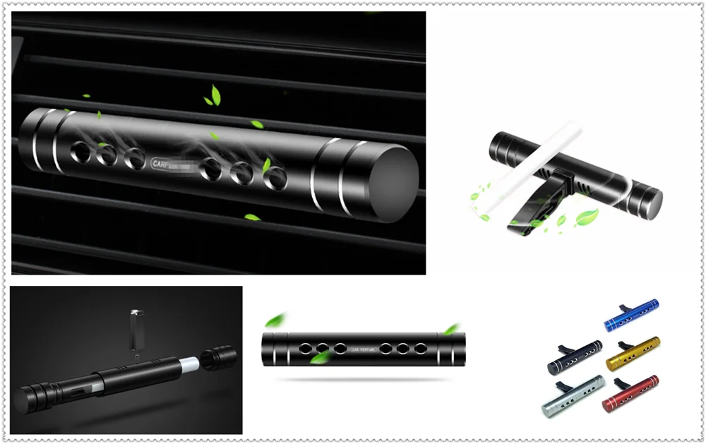 Car outlet scented incense aroma sticks mouth clips incense paste ornaments for