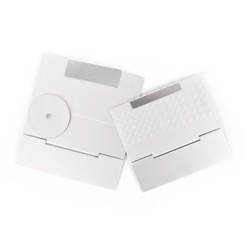 

2020 100 Years English Calendars Creative Mini Ultra-thin Metal Desktop Calendar Super Perpetual Unique