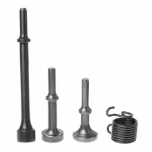 Новые 3 шт. сглаживающие пневматические молотки долгие Бит Инструмент и 1 X пружинный ремонт шин