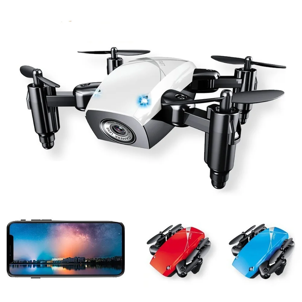 

S9 Folding Mini Unmanned Aerial Vehicle Aerial Remote-control Aircraft WiFi Image Transmission Set High Small Aircraft Drone