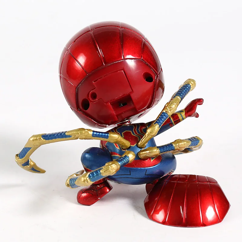 Железный Паук Мстители эндмейд Cosbaby кукла ПВХ фигурка Коллекционная модель игрушки с светодиодный свет