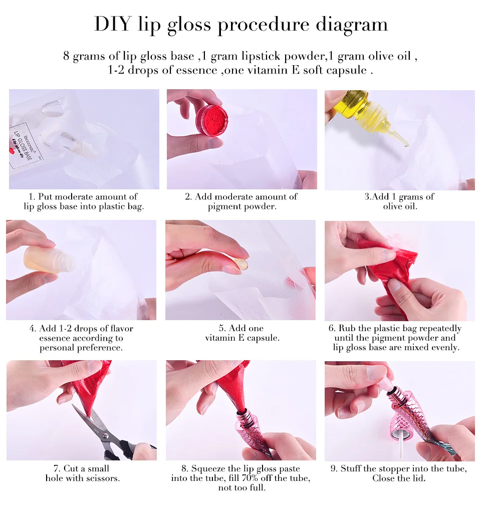 DIY Lipgloss Kit Matte Lip Gloss Base Oil Non-Stick DIY Lipstick Material Gel for Lip Gloss Base Handmade Liquid Lipstick Makeup DIY Lipgloss Kit Matte Lip Gloss Base Oil Non-Stick DIY Lipstick Material Gel for Lip Gloss Base Handmade Liquid Lipstick Makeup