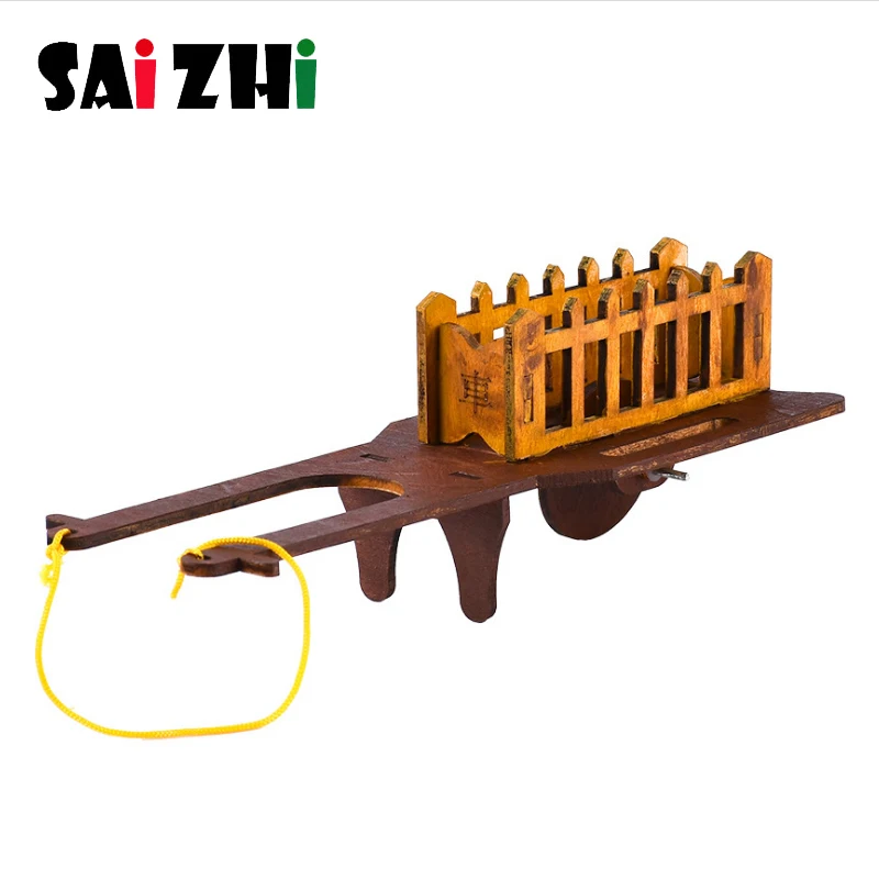 Детская тачка Saizhi сделай сам модель строительные наборы игрушки для детей