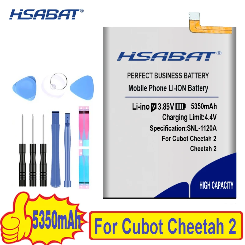 HSABAT 5350 мА/ч, Батарея для Cubot сатиновая юбка-американка 2