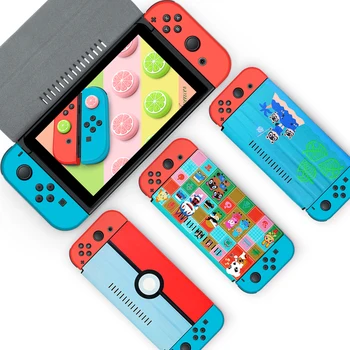

AnimalCrossing Colorful Cute Housing Shell Case PU Leather Protective Cover Foldable Light Screen Protector For Nintendo Switch