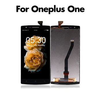 

10pcs/lot LCD Display Touch Screen Digitizer for Oneplus One LCD A0001 Screen for One plus One Replacement Free Shipping DHL EMS