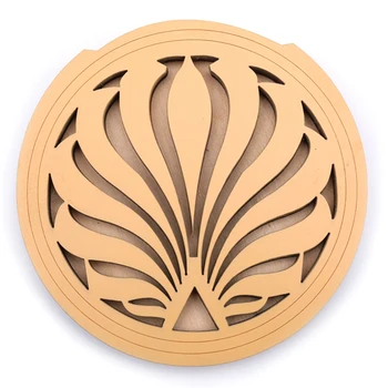 

ABGZ-Acoustic Wooden Guitar Feedback Buster Sound Hole Cover Sound Buffer Hole Protector Halt Mute for Eq Acoustic Folk Guitars