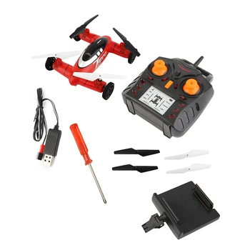 

Dual Mode Land Sky 4 Axes 2.4G Universal Aircraft Helicopter Wind Resistance Aircraft With Wifi High Definition Camera Len