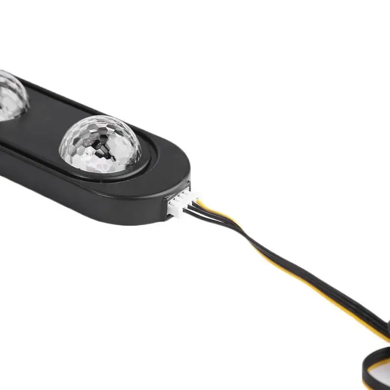 Звездное 7-Цвет светодиодный автомобиль пол лампа USB Авто интерьера автомобиля укладки декоративные светодиодные светильники с USB 5V электроники Pc с украшением в виде кристаллов абажур