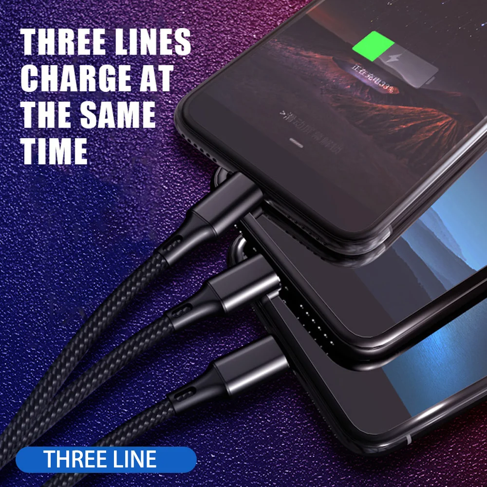 Câble Charge USB Vers Type-C Perles Colorées - 1m, PVC Durable, Design Fun, Compatible Smartphones Et Tablettes
