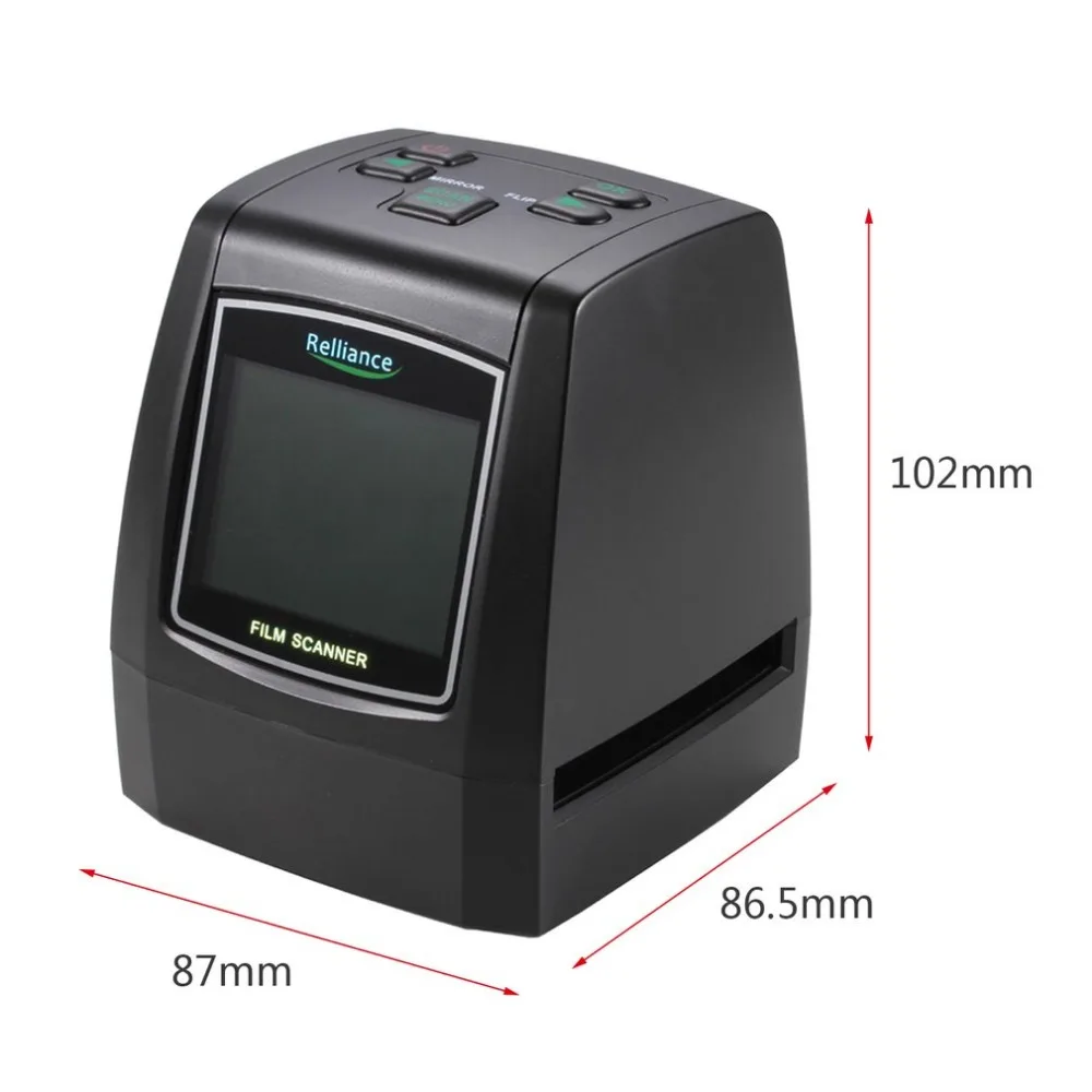 Scanner de Slides Scanner de Filme de 135mm 8mm de Alta-resolução de Filme Confiança Negativo Conversor Usb Msdc ue Eua Plug Ec018 - 126mm 110mm 22 Negativo conversor Scanner de slides USB MSDC UE EUA plug
