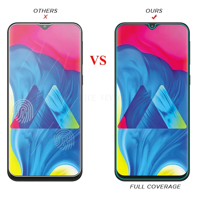 HD закаленное стекло для samsung Galaxy A9 A7 2018 M10 A30 A50 A6 Plus M20 J7 Prime Защитная стеклянная