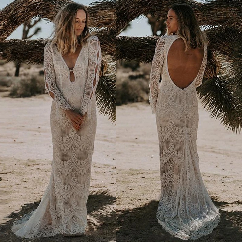 bohemian mermaid dress