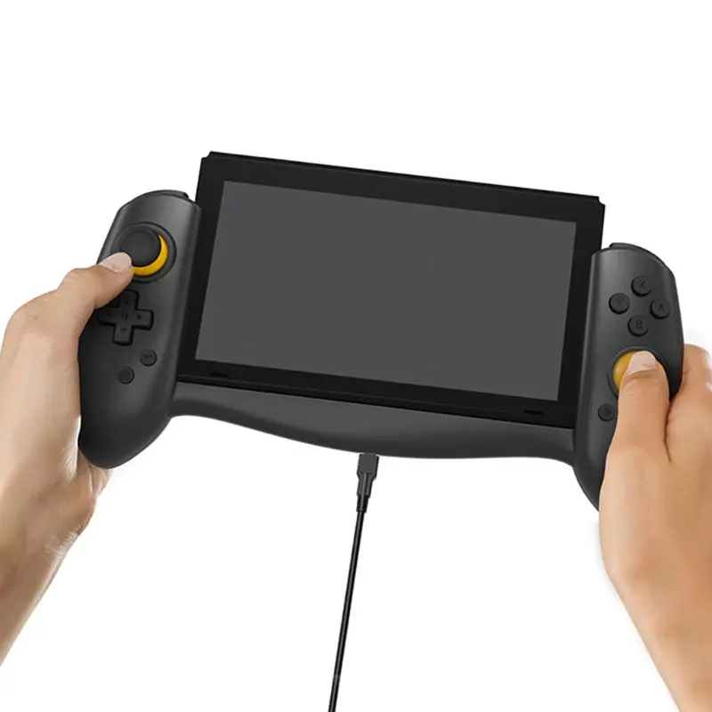 Handheld Grip Non-Slip Handle Gamepad Bracket Holder Storage Bag for NS Switch