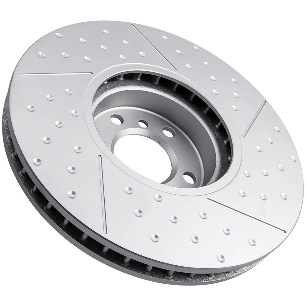 US $159.59 Driver Sides Front Disc Brake Rotor For BMW 650i 730Li 740Li 535i XDrive