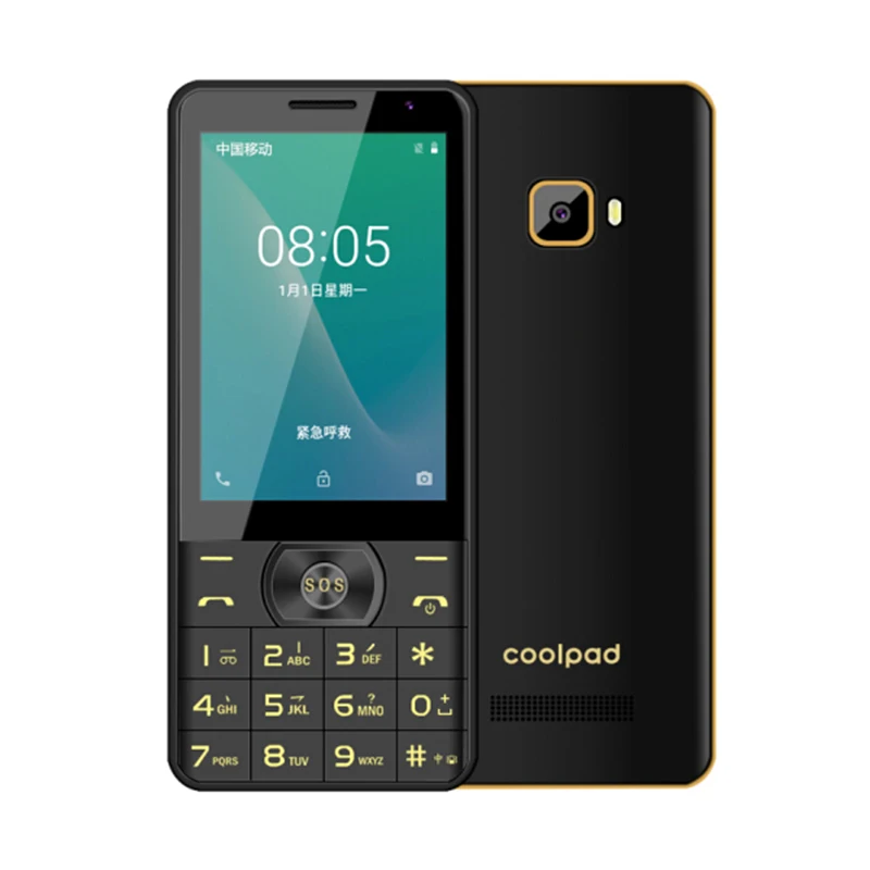 Coolpad C558 4G телефон для пожилых людей MTK6739 1 ГБ 8 3 5 дюйма сенсорный экран двойная SIM 1800
