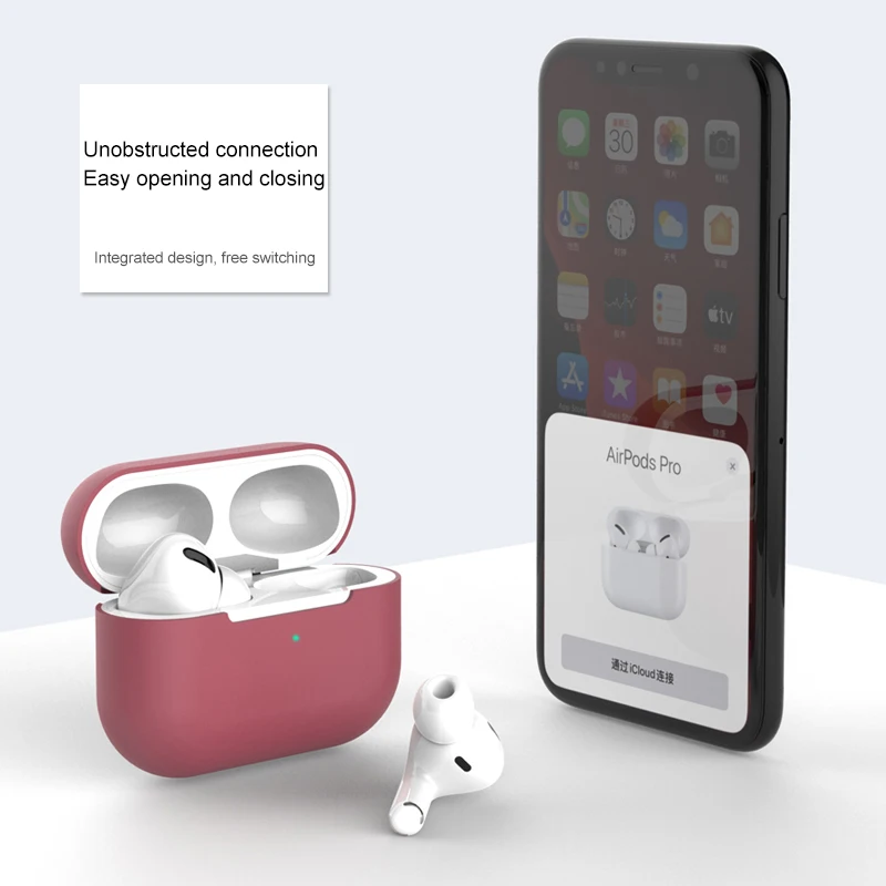 Силиконовый чехол для apple Airpods Pro, чехол-наклейка, Bluetooth чехол для airpod 3, Air Pods Pro, аксессуары для наушников, кожа