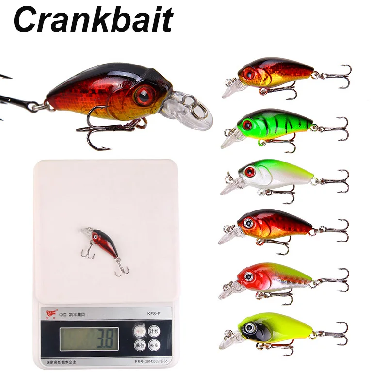 YUCONG 1PX Micro Minnow Bait 4.5cm-3.5g Topwater Wobblers Floating Fishing  Lure Casting Crankbait Hard Swimbait Bass Isca Pesca