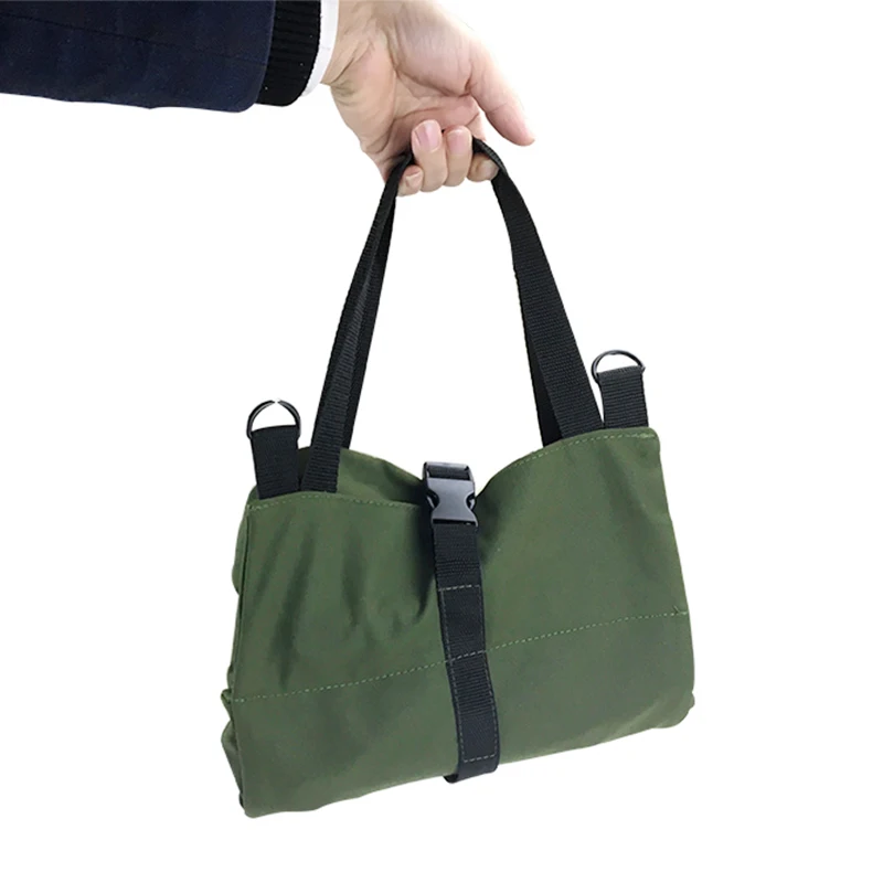 

48x29x5cm Hanging Toolbag Portable Car Tool Roll Up Bags Canvas Storage Pouch Tools Tote Sling Holder Back Seat Organizer