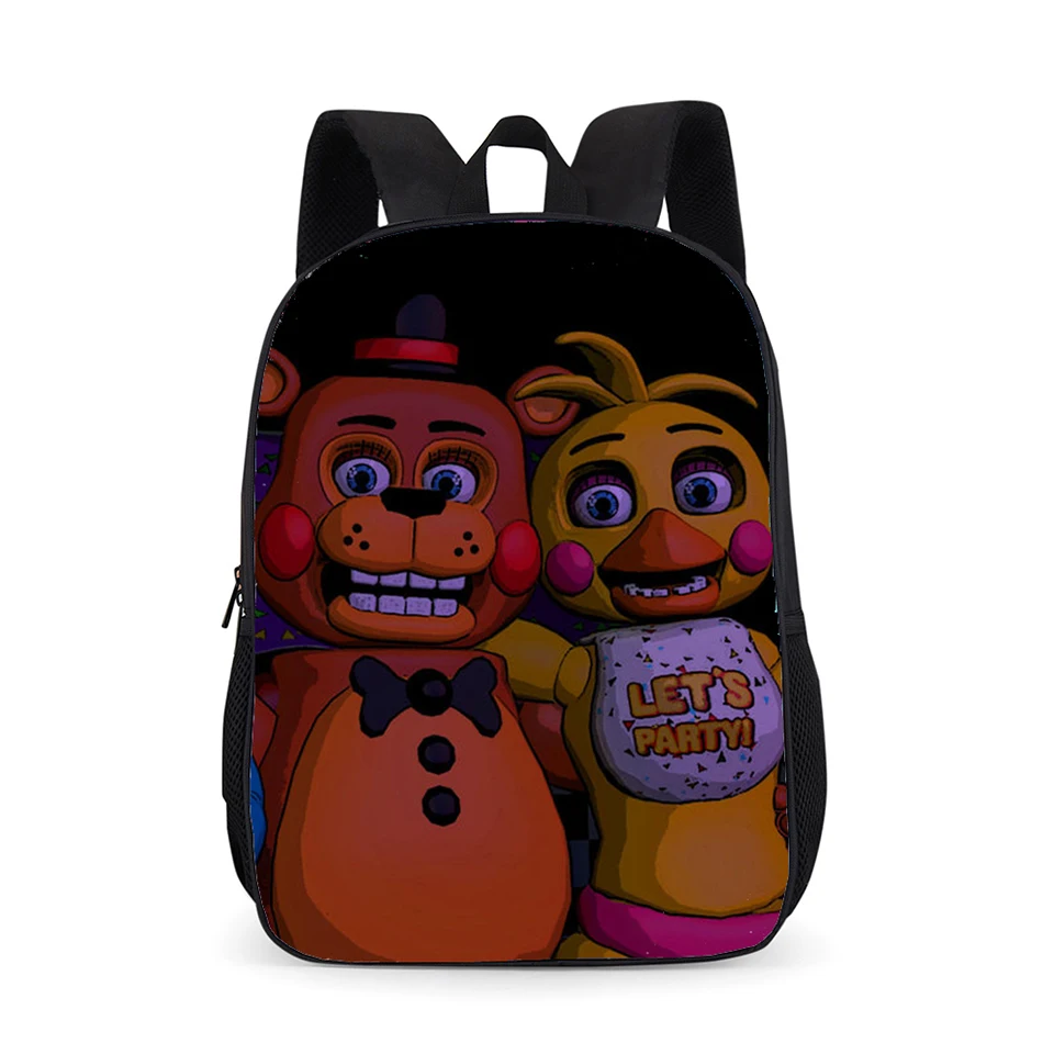 LUOBIWANG Five Nights At Freddy's детский школьный рюкзак для мальчиков и девочек, Водонепроницаемый Школьный рюкзак, сумка для книг