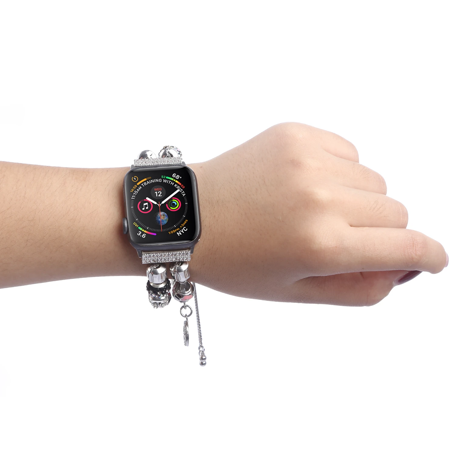 DIY ручной ремешок для часов apple watch 5 4 ремешок 44 мм iwatch спортивные полосы 42 мм аксессуары 40 мм серия 3 2 браслет 38 мм ремешок для часов