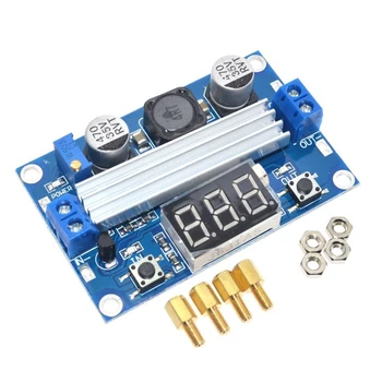 

LTC1871 DC DC Step Up Booster Converter 3-35VDC to 3.5-35VDC + LED Voltmeter DC-DC Step Up Module Power Supply Voltage Regulator