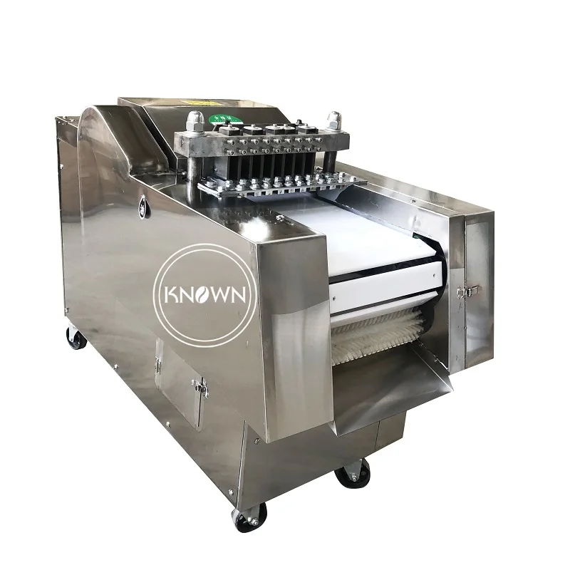 

China supplier frozen chicken bone cutting machine automatic small meat cube cutting machine price for sale