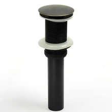 1 шт. всплывающие отходы черный бронзовый умывальник всплывающий слив ванная комната сосуд Раковина для отходов Слив с переливом кран водосток