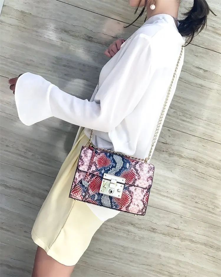 Новая Мода крокодиловый Для женщин клатч сумка из искусственной кожи женская сумка на плечо сумка вечерняя сумка женские клатчи Сумки из натуральной кожи кошелек