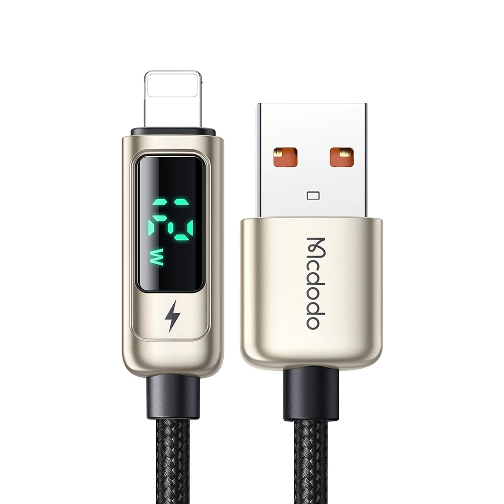 Mcdodo PD 66W USB Type C 6A Fast Charging Cable For Huawei Xiaomi Samsung QC Flash Charge VOOC AFC FCP Digital Display Data Cord fast charging cable for android Cables