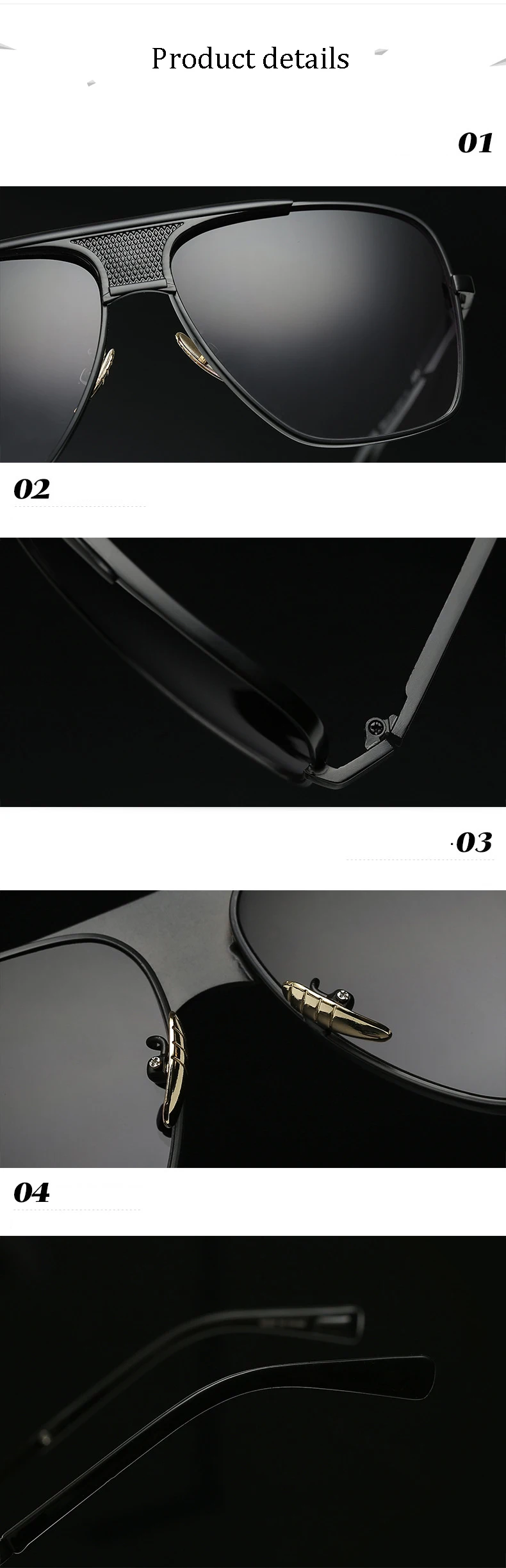 AOZE Модные металлические градиентные квадратные оправы мужские солнцезащитные очки фирменный дизайн вождения солнцезащитные очки Винтажные Солнцезащитные очки oculos de sol