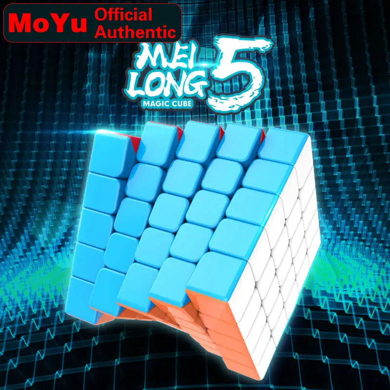 

MoYu MeiLong 5 5x5x5 Magic Cube MeiLong5 5x5 Professional Neo Speed Cube Puzzle Antistress Fidget Educational Toys For Children