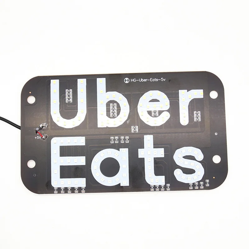 Ubereats LED SIGNAL BEACON car light Signal Panel Light Windscreen 
