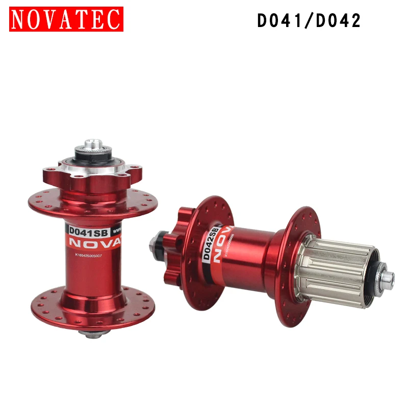 Novatec Mountain bike Hubs MTB Disc Hub D041 D042SB bike accessories bearing Disc brake 24 28 32 36 Holes Sealed bicycle hub