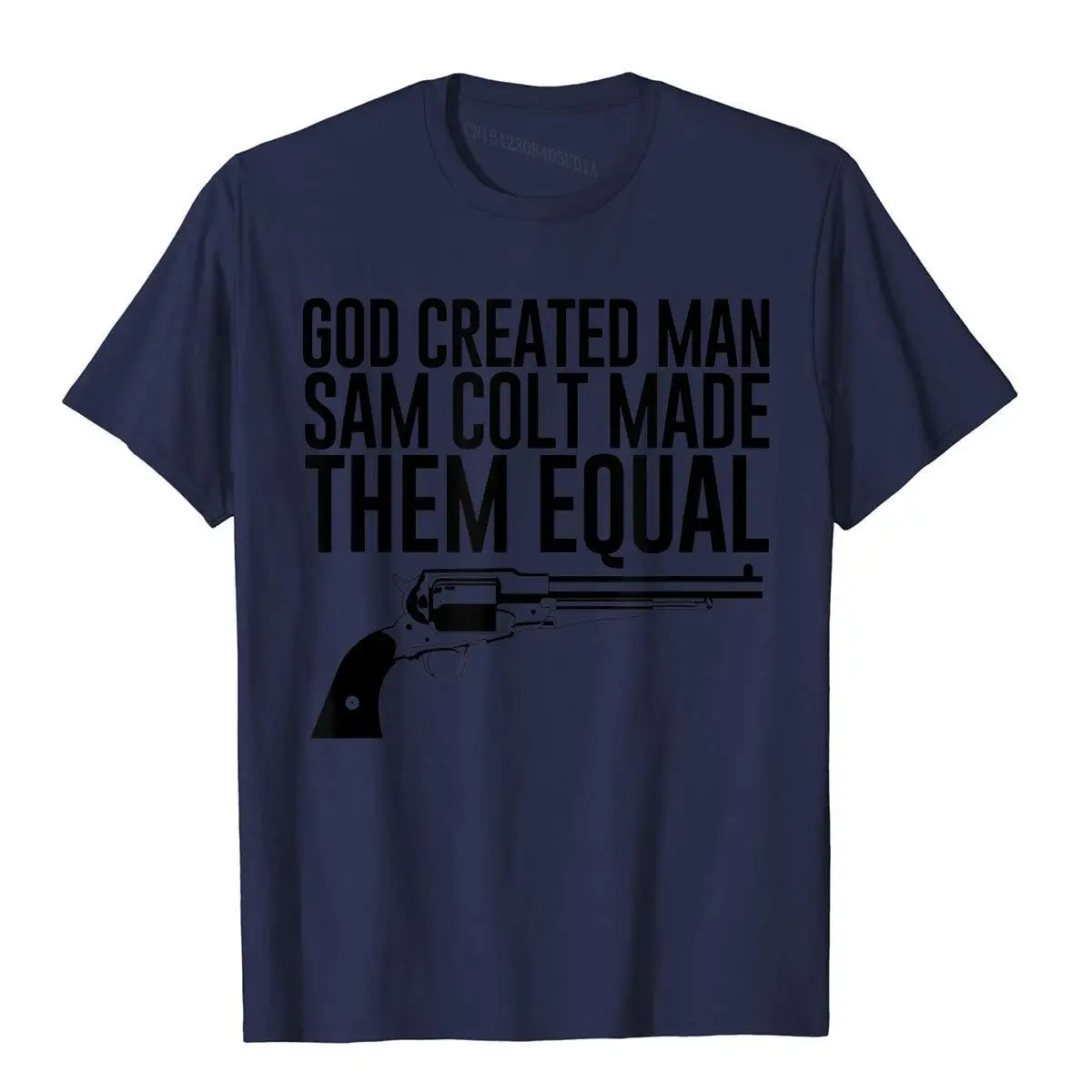 Sam Colt Quote T-Shirt__B13376navy