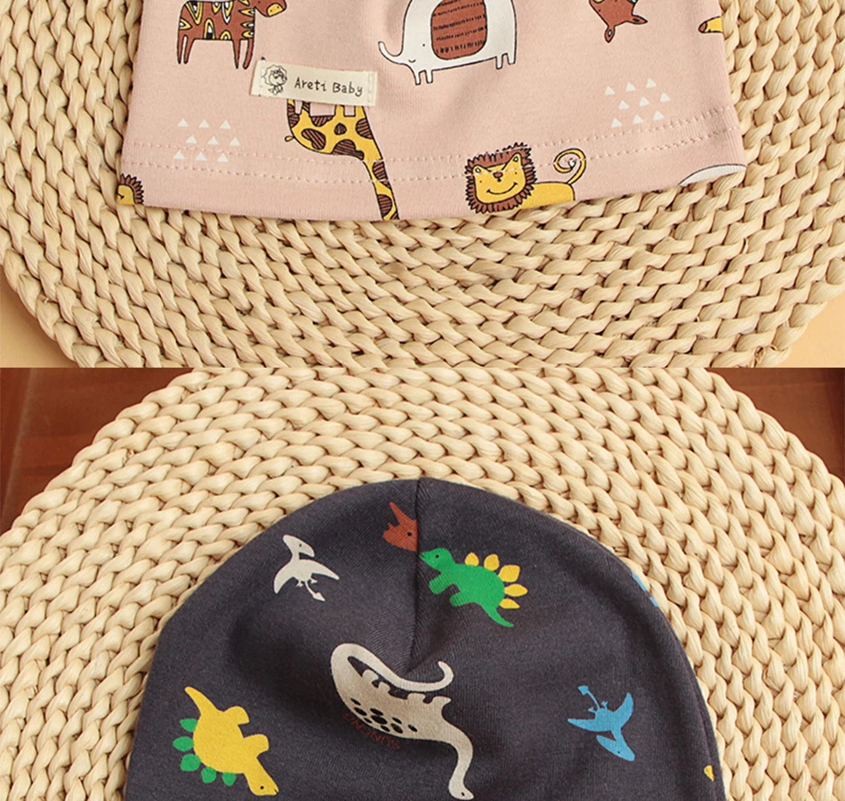 ergo baby accessories Spring Autumn Thin Baby Hat Beanie Children Girls Cartoon Animals Print Cotton Hats Newborn Kids Caps Baby Boy Beanies Bonnet baby accessories basket