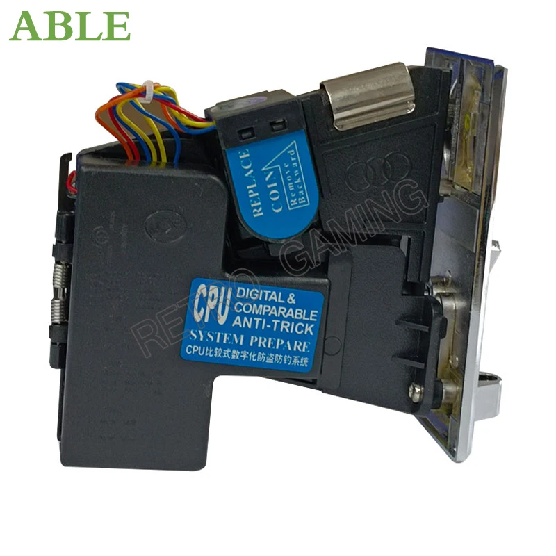 아케이드 게임 기계 DIY 부품에 대 한 금속 패널 기계를 롤 다운 콜렉터 선택기 JY-130C 동전 자동 판매기