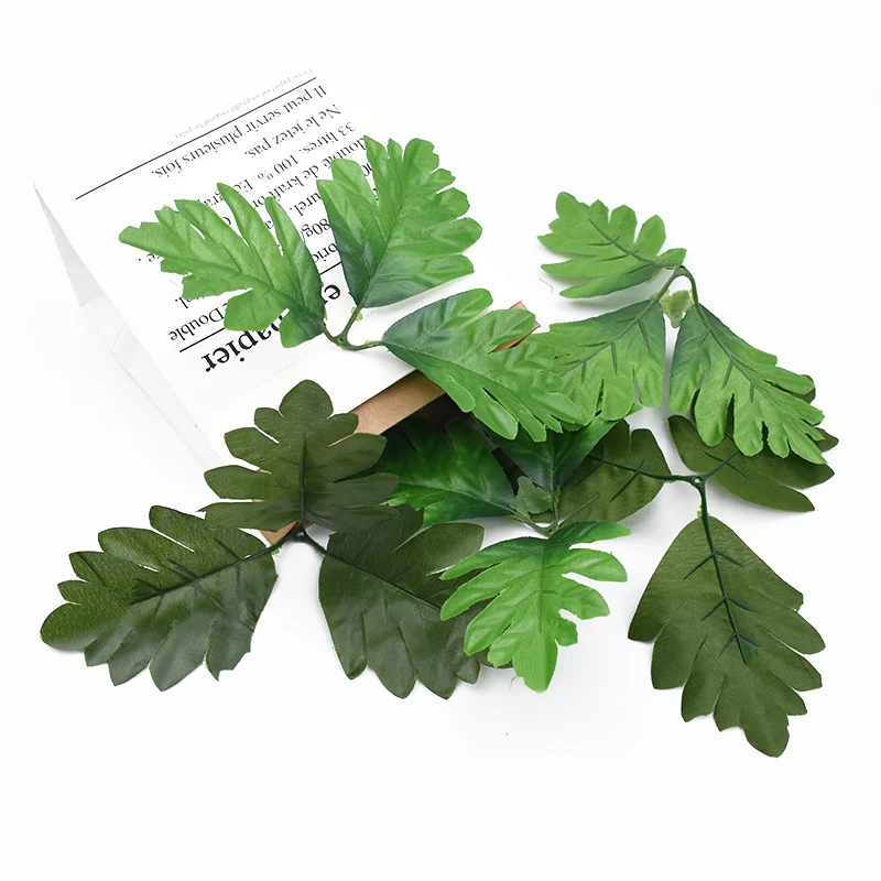 

20pcs Maple leaf floristics artificial plants wedding home decor diy gifts decorative flowers for scrapbooking christmas Leaves