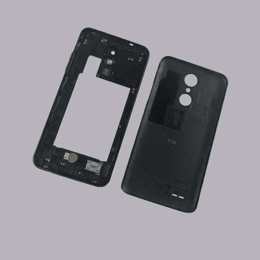 Задняя крышка батарейного отсека для LG K4 Phoenix 3 M150 M160 M153 средняя рамка Корпус задняя дверь чехол Замена