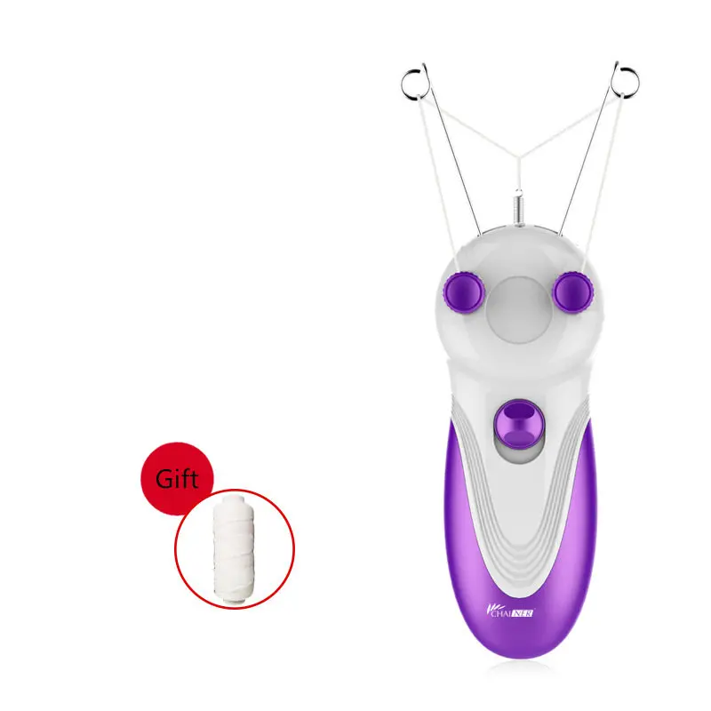 Chainer Butterfly Electric Threading Machine Puller Facial Hair Removal For Body Face Facial Epilator Facial Cleansing Washing